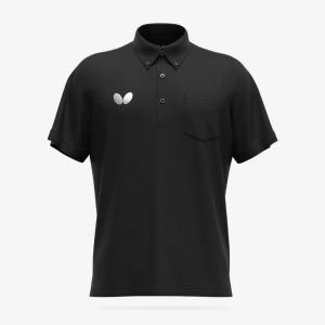 BUTTERFLY バタフライ TAMASU タマス BO・ポロシャツ (45920) [色 : シルバー] [サイズ : L]