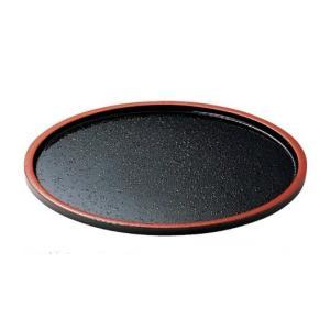 福井クラフト(Fukui Craft) 福井クラフト 7寸DX丸盆黒天朱SLタタキ 15005530 (1874138)