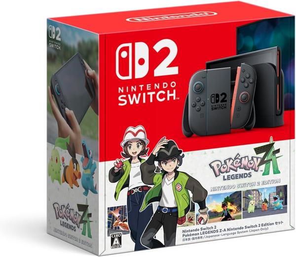 【在庫限即納】任天堂 NINTENDO Nintendo Switch 2（日本語・国内専用） Pokemon LEGENDS Z-A Nintendo Switch 2 Edition セット