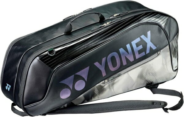 YONEX ヨネックス ラケットバッグ6______________* (BAG2642RY) [色 : ブラック]