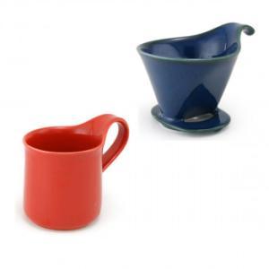 ZERO JAPAN ゼロジャパン ZERO JAPAN(ゼロジャパン) ドリッパー＆カフェマグセット ドリッパートレイ付 DMZ-16 JB/TO (1751176)