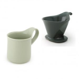 ZERO JAPAN ゼロジャパン ZERO JAPAN(ゼロジャパン) ドリッパー＆カフェマグセット ドリッパートレイ付 DMZ-16 SGY/MI (1751322)