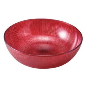 福井クラフト(Fukui Craft) トライタン 33cmスコールカット丸鉢 レッドパール 80115920 (2043057)