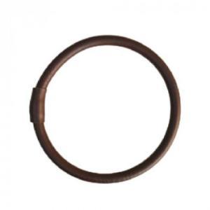 イナズマ(INAZUMA) リング持ち手YAR-16 焦茶 直径約15cm 2本手 (1785858)