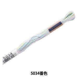 Embroidery Tools - LECIEN (ルシアン) COSMO(コスモ) Seasons 25番 刺しゅう糸 色番 (5034) (80-6_5034)【入数:5】