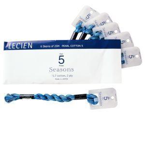 Embroidery Tools - LECIEN (ルシアン) COSMO(コスモ) Seasons 5番 刺しゅう糸 色番 (106) (50-6_106)【入数:5】