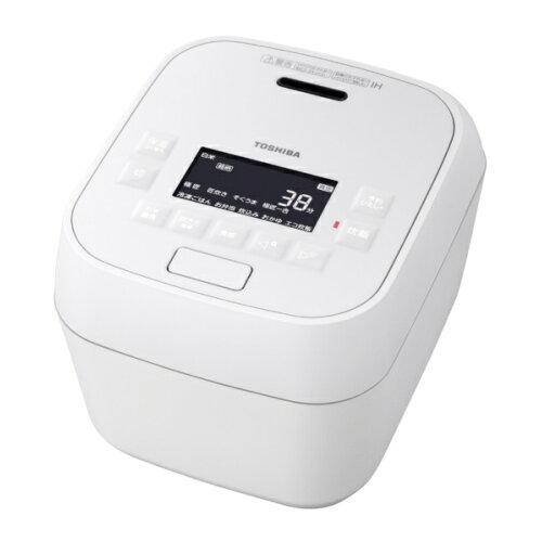 Rice Cookers - TOSHIBA 東芝 東芝 RC-6MGX(W) 真空IH炊飯器 炎 匠炊き 3.5合炊き ミルキーホワイト(RC-6MGX)