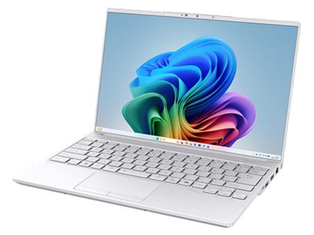 FUJITSU 富士通 FMVUQSL1WA ノートPC FMV Note U Windows 11 Home 14.0型（インチ） Snapdragon メモリ16GB SSD 512GB 1920×1200 Webカメラ有り Bluetooth v5.4 Office有り(試用版) 1.0kg未満 ホワイト系