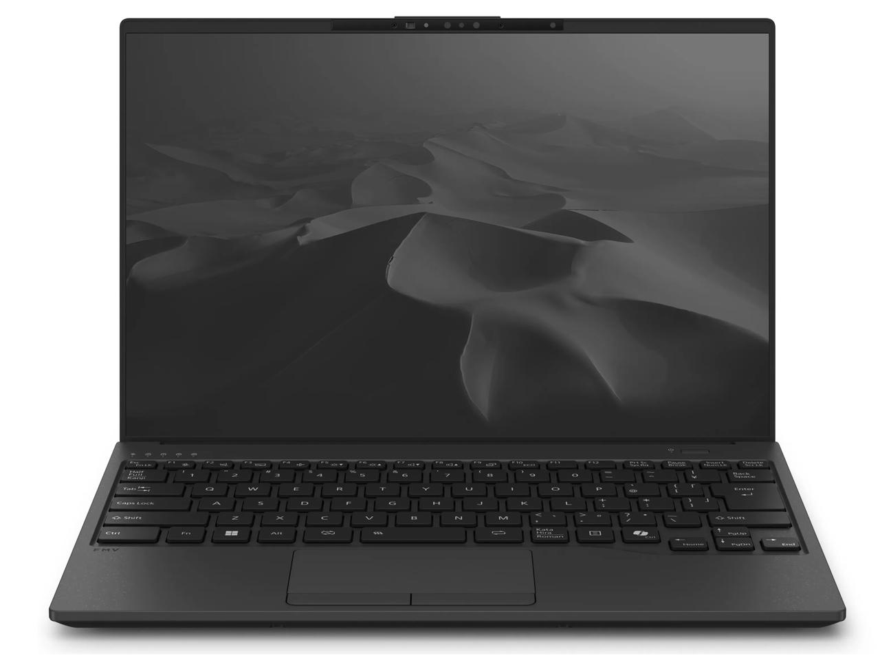 FUJITSU 富士通 FMVU59L1BA ノートPC FMV Note U Windows 11 Home 14.0型（インチ） Core Ultra5 メモリ16GB SSD 512GB 1920×1200 Webカメラ有り Bluetooth v5.4 Office有り(試用版) 1.0kg未満 ブラック系