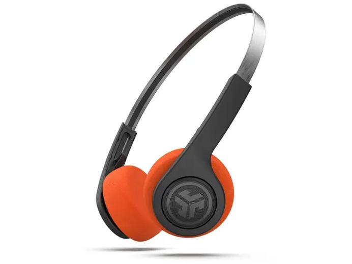 JLab �磻��쥹�إåɥۥ� Rewind 2 Wireless Retro Headphones Black(HBREWIND2BLK24WEB)