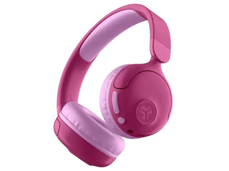 JLab キッズヘッドホン JBuddies Pop 2 in 1 Wireless + Wired Kids Headphones Pink(HBKJPOPRPNK122)