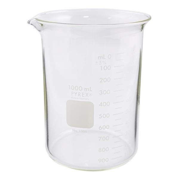 アズワン ビーカー　PYREX(R)　1000mL 1000-1L 1個
