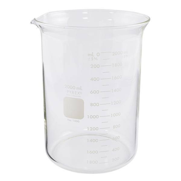 アズワン ビーカー　PYREX(R)　2000mL 1000-2L 1個