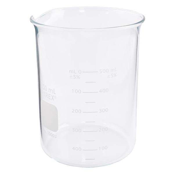 アズワン ビーカー　PYREX(R)　500mL 1000J-500 1個