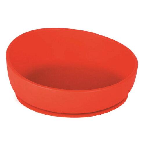 岡部洋食器製作所 ピタッとシリコン皿　レッド PD-01 1個