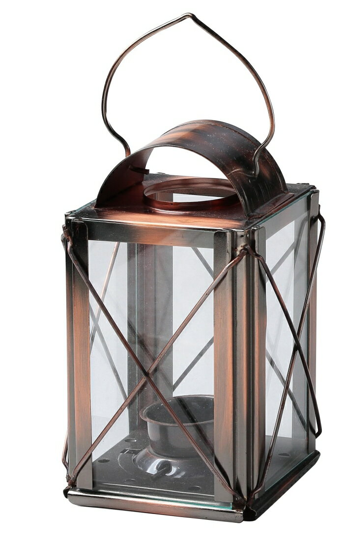 ペガサス・キャンドル ペガサス #8049000 ブリキランタン 角 ブロンズ