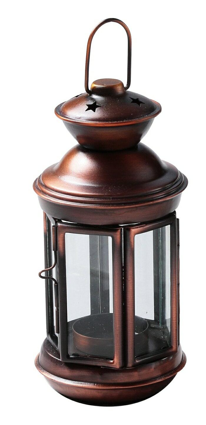 ペガサス・キャンドル ペガサス #8049300 ブリキランタン 六角 ブロンズ