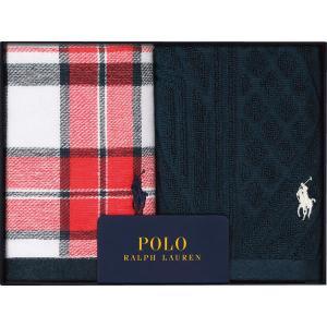 RALPH LAUREN ポロ ラルフ ローレン ホーム ウォッシュタオル2枚セット ネイビーの商品画像