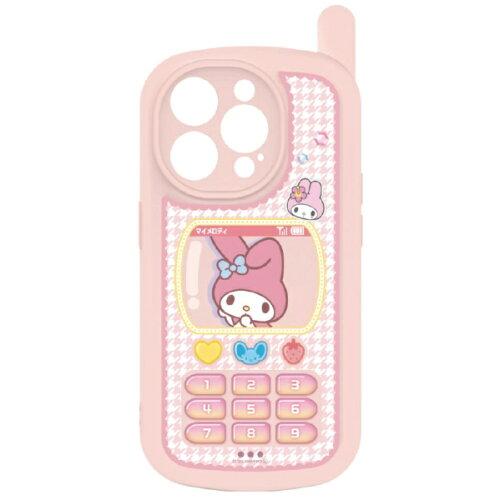 구루만디즈 산리오 iPhone15Pro 대응 레트로 가라케 스타일 케이스 마이 멜로디 SANG-383MM (2026634)