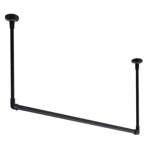 30018353 トーソー(TOSO) ハンギングバーH2 天井付Cセット ブラック 900X600mm (2256374)