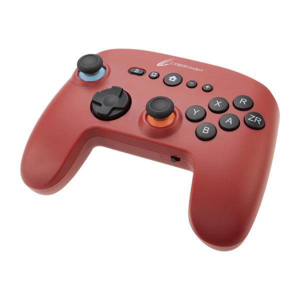 サイバーガジェット Switch2用 ゲーミングコントローラー6B 無線タイプ レッド【CY-S2GC6BWL-RE】 ecjoy-92032772 ECJOY!楽天市場店 パッケージ画像
