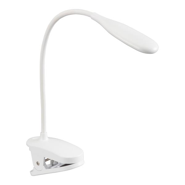 OHM オーム電機 クリップライト(3段階調色/USB電源/370 lm/3.5W/高演色Ra95/ホワイト) LTC-LD01RK-W