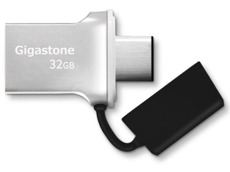 Gigastone OTG USB-A、USB Type-C両対応 USBメモリー 32GB(GJUO-32GR)