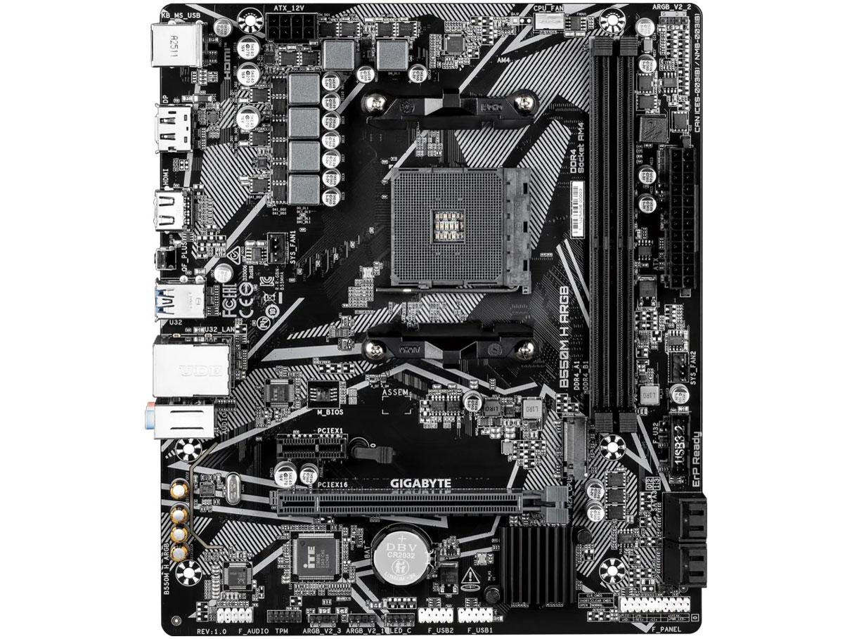 GIGABYTE B550M H ARGB