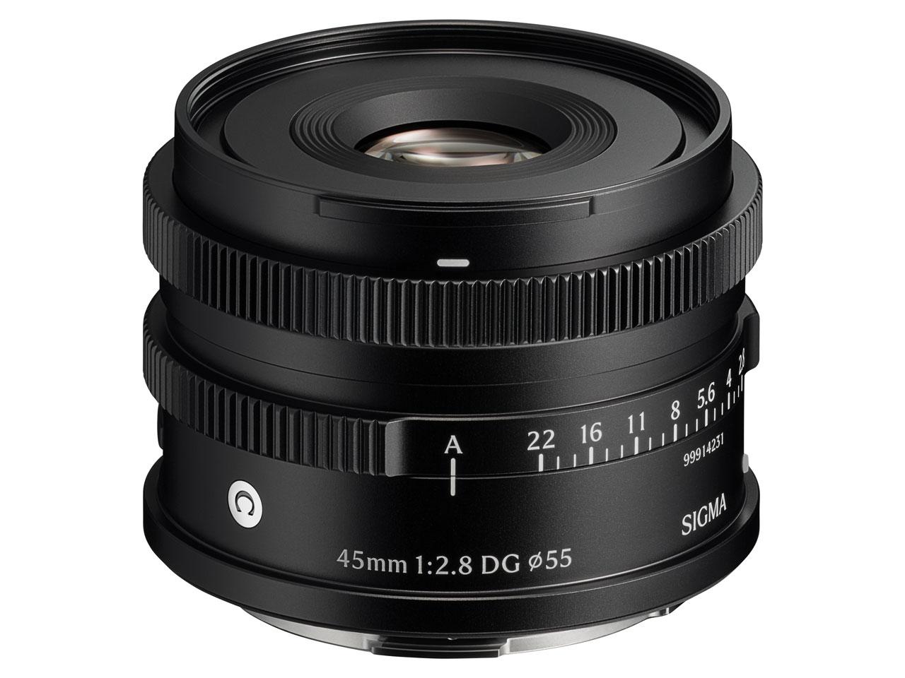 SIGMA シグマ 45/2.8 DG (C) ソニーE BK ブラック