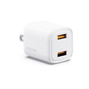 沃創力科技 V2078 レボ12 デュオ 12W 2ポート TypeA 白 折りたたみ式 V2078 [GaN(窒化ガリウム) 採用]