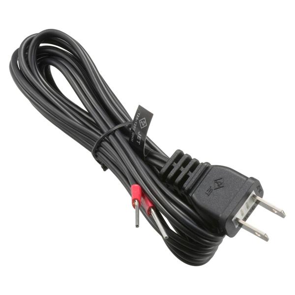 OHM オーム電機 プラグ付き平行コード(接続部分は棒形端子/2m/VFF/12A-125V) HS ...