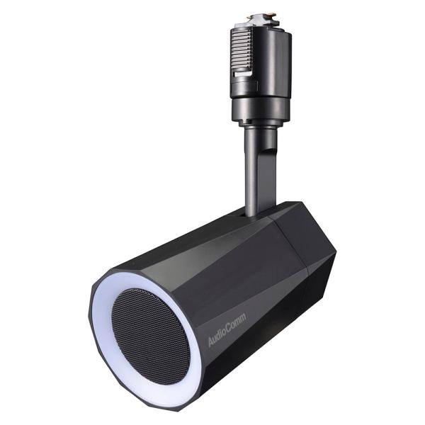 OHM オーム電機 LED一体型ワイヤレススピーカー(口径50mmスピーカー/12W/RGBイルミネーション7色/ライティングダクト接続) ASP-WR200N