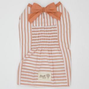 なごみ (ペット) Gemelli COOLストライプシャーリングワンピース ピンク S LGW346 (2172327)