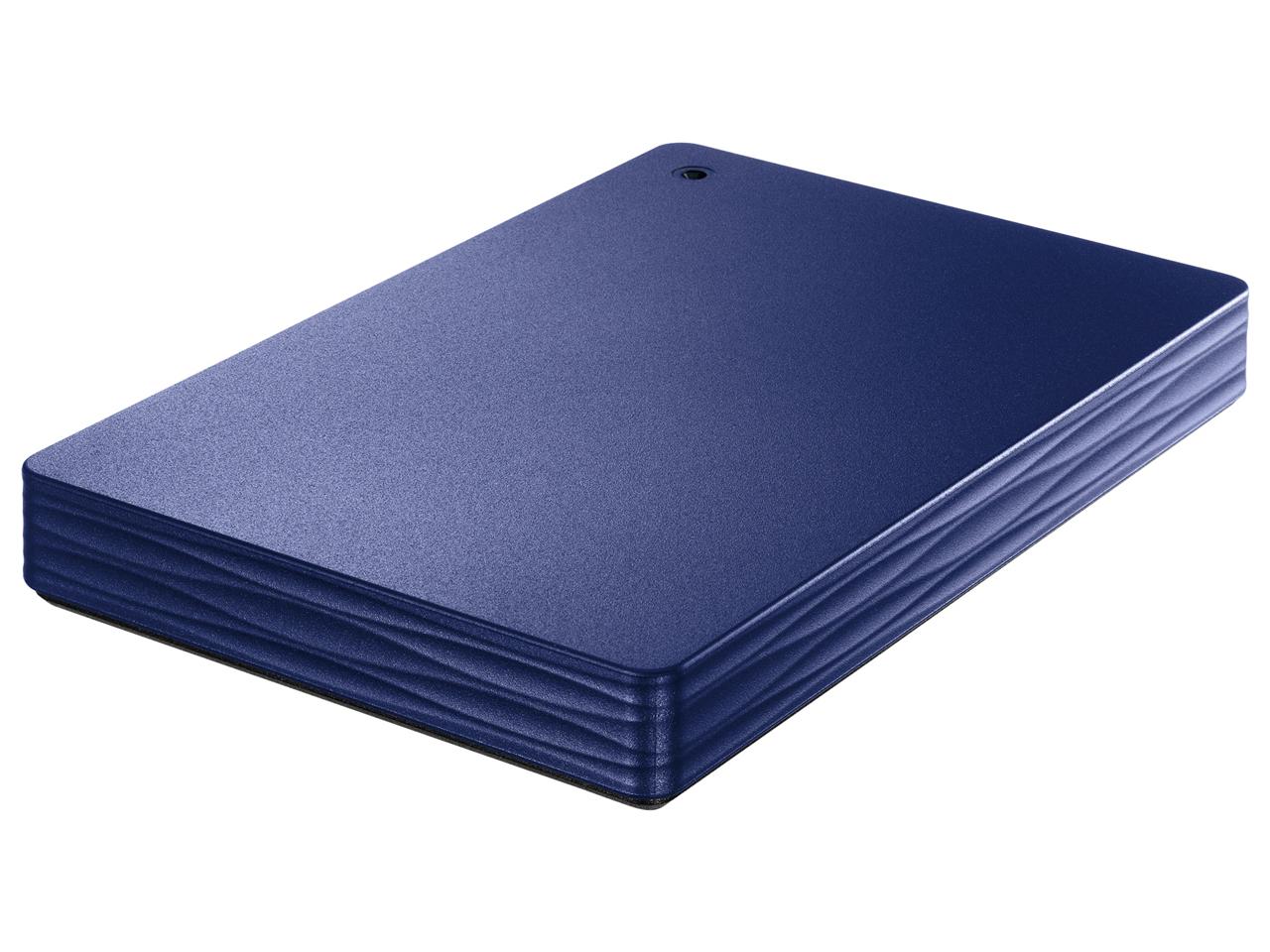 IODATA アイオーデータ ポータブルHDD 2TB ネイビー(HDPH-UTV2NV)