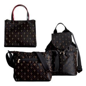 Other - パン・クリエーション 桐生ジャガードバッグ3点セット(ブラック) RLU-5001/LU-10000/10001BK