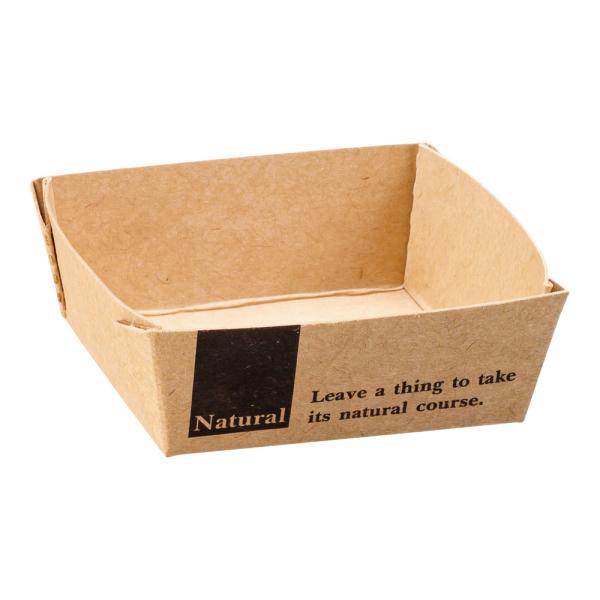 TKG テイケイジイ 遠藤商事 ミニベイクドトレー　BT40ナチュラル（50枚入）【WBC7101】