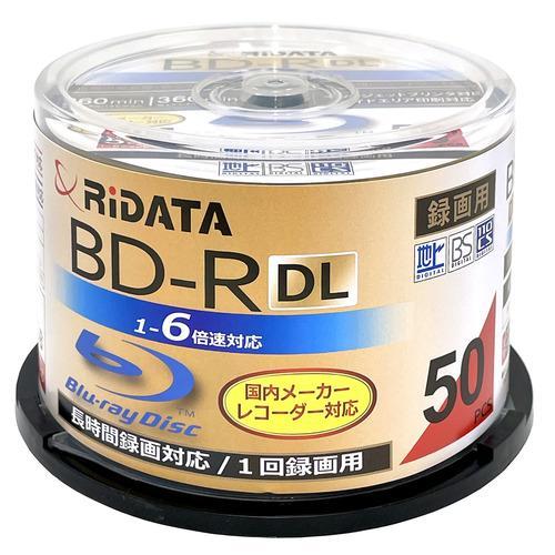 RiTEK BD-R50GB50マイSP(BD-R260PW 6X.50SP A)