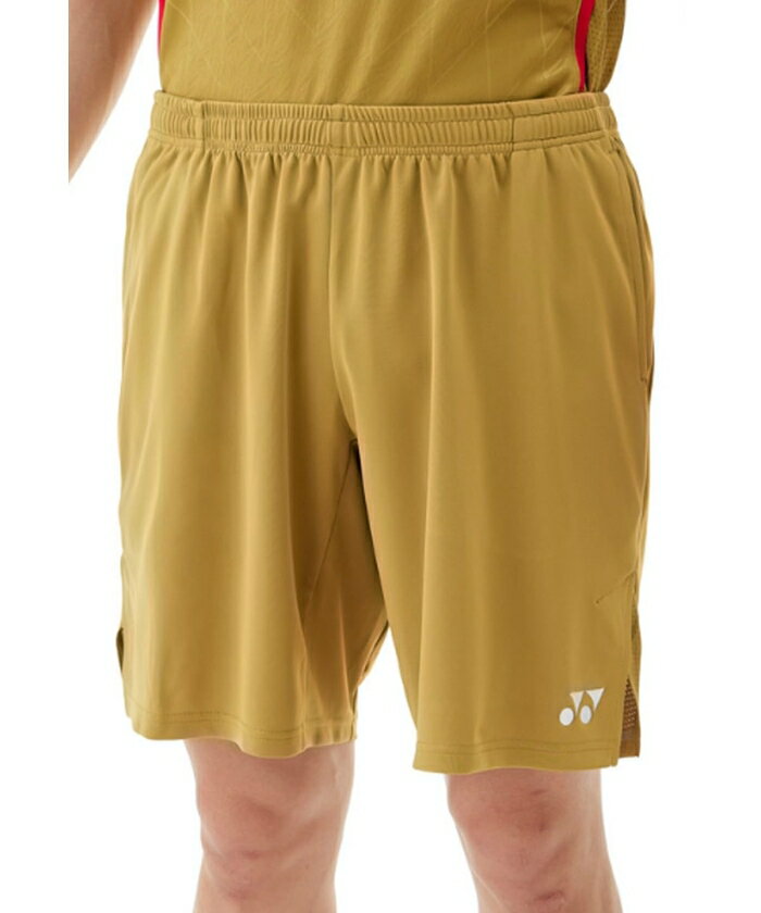 YONEX ヨネックス メンズニットハーフパンツ (15231) [色 : ゴールド] [サイズ : O]