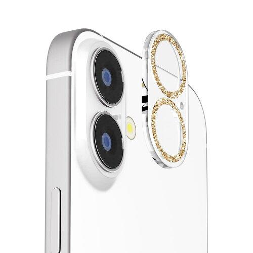 樂天商城 - ピージーエー(PGA) PGA PG-25ACLG08PK iPhone 17/16/16 Plus用 カメラフルプロテクター [ラメピンクゴールド](PG-25ACLG08PK)