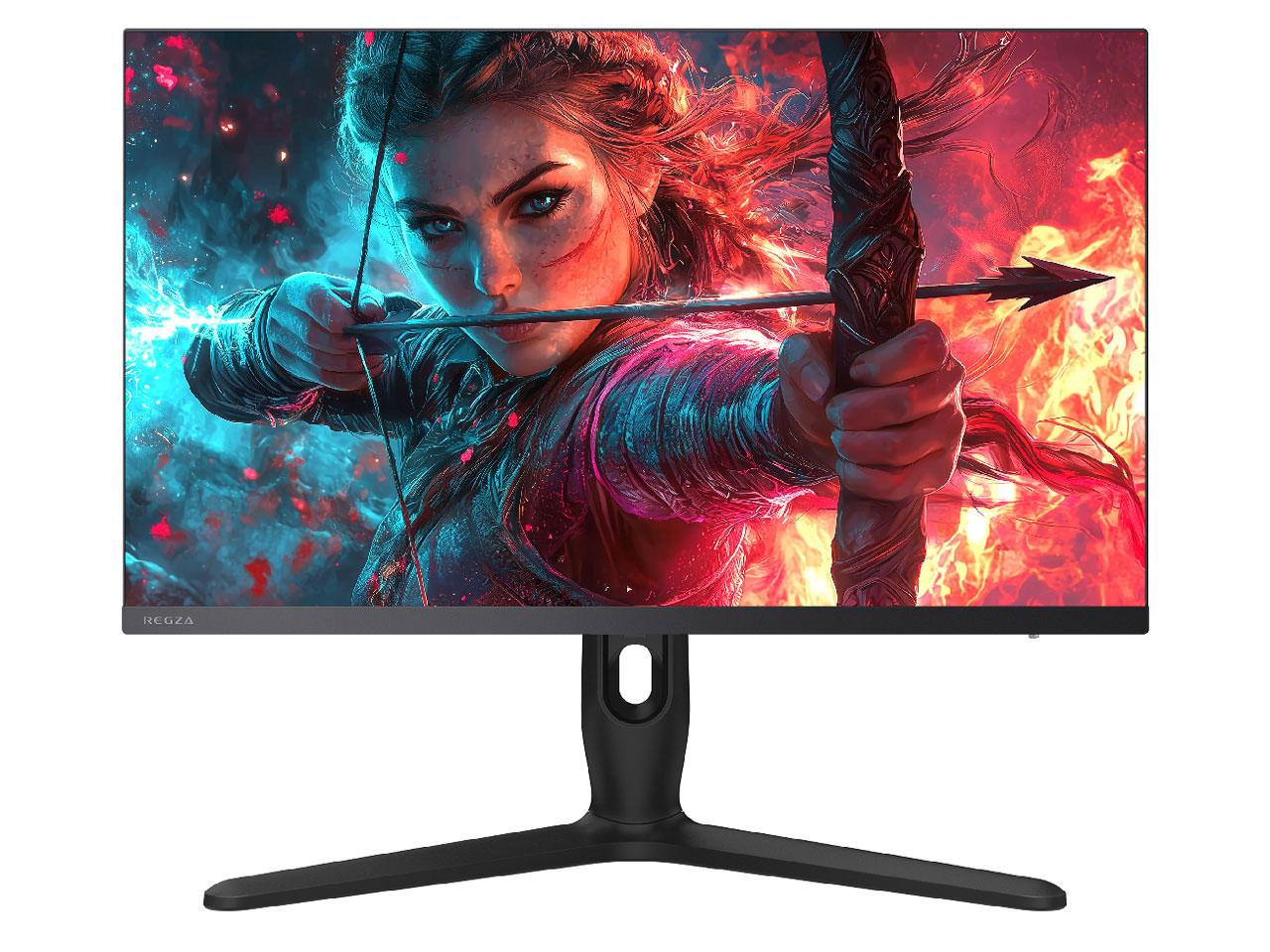 レグザ(Regza) REGZA RM-G277R 27V型 4K液晶モニター Fast IPSパネル採用 160Hz 1ms(GTG) Adaptive Sync対応 VESA DisplayHDR 400 ブラック(RM-G277R)