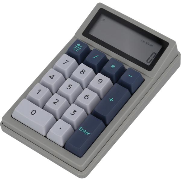 D1001 DENTEN 電卓テンキー 茶軸