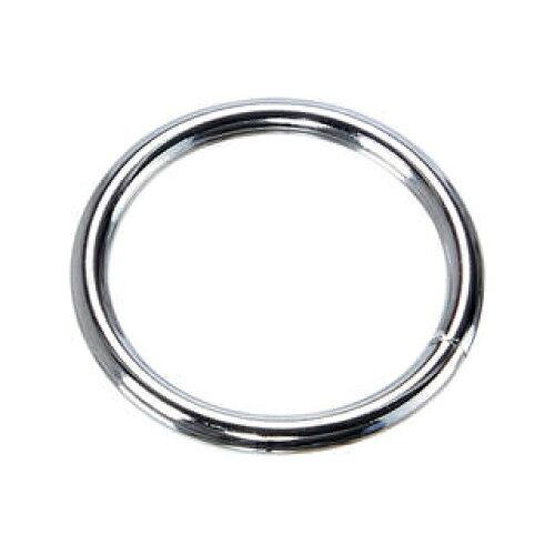 Beads - TRUSCO トラスコ中山 TRUSCO 丸リンク スチール製 線径5.0mm 内径40mm 10個入り (TFMR5.04010P 3100)