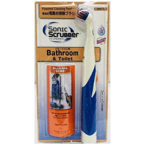 ジャパンインターナショナルコマース ソニックスクラバー 電動お掃除ブラシ ソニックスクラバーバス・トイレ用本体(電池なし) (NXSBJP 3427)