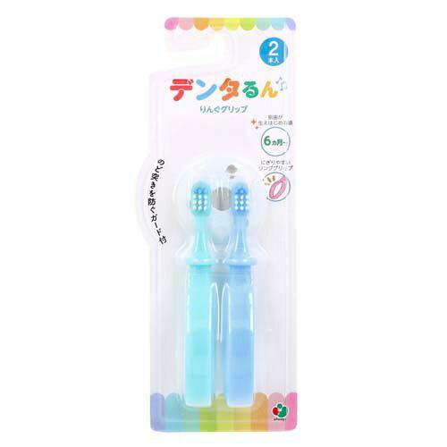 オールウェイズ デンタるん りんぐグリップ2本組 グリーン×ブルー (AL-TB1SN-2P(GB) ...