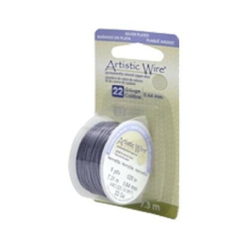 Wire and Cable Specialties Artistic Wire(アーティスティックワイヤー) ヘマタイト 0.64mm×約7.3m 22 (1601573)