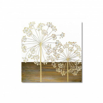 ユーパワー ウッド スカルプチャー アート「ファイヤー フラワー」 WH+NP SA-15069 (1819586)