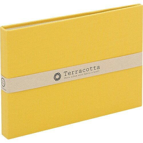 ナカバヤシ テラコッタ ポケットアルバム 2L イエロー TER-2LP-85-Y (1594286)