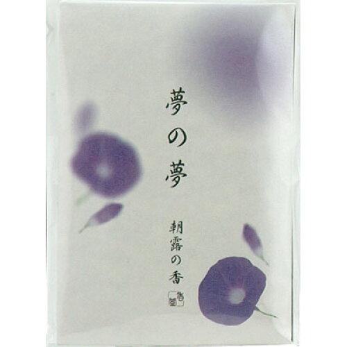 日本香堂 夢の夢 朝露の香(朝顔) スティック12本入 38562 (2165569)