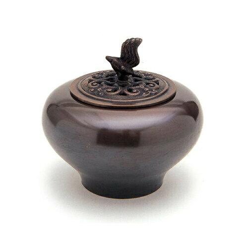 楽天市場】香炉 寿型小鳥蓋 高岡銅器の通販