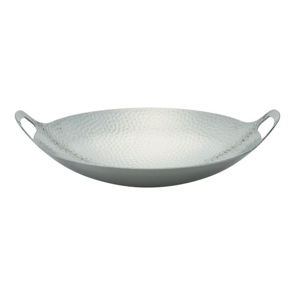 TKG テイケイジイ 遠藤商事 TKG 銀の頂 三層鋼槌目鍋27cm【QGV3304】